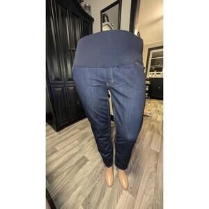 Time and Tru Maternity Dark Wash Skinny Jeans – Size XXL (20)